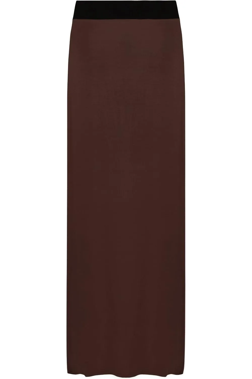 Plus Size Pencil Long Maxi Skirt Elasticated Waist