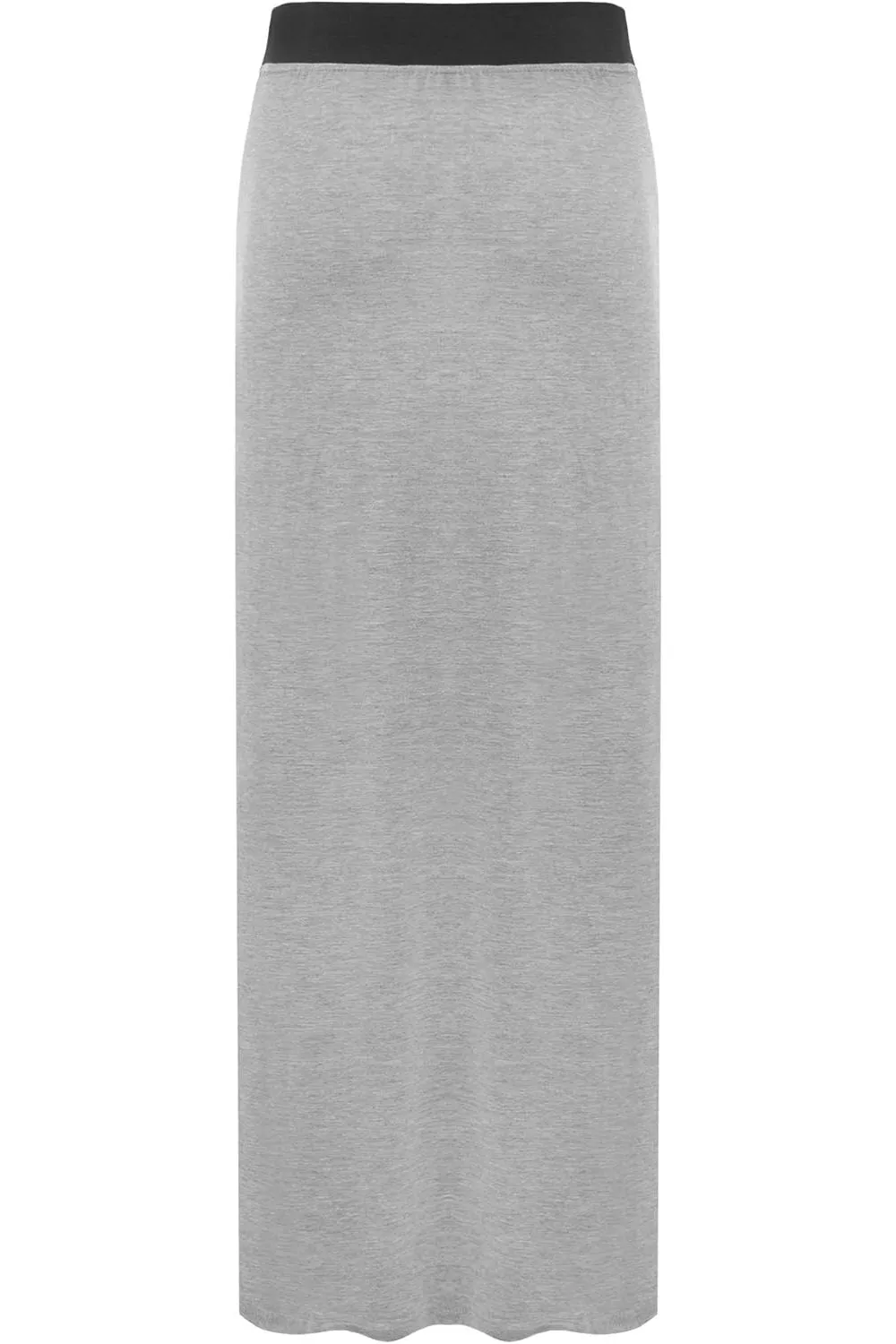 Plus Size Pencil Long Maxi Skirt Elasticated Waist
