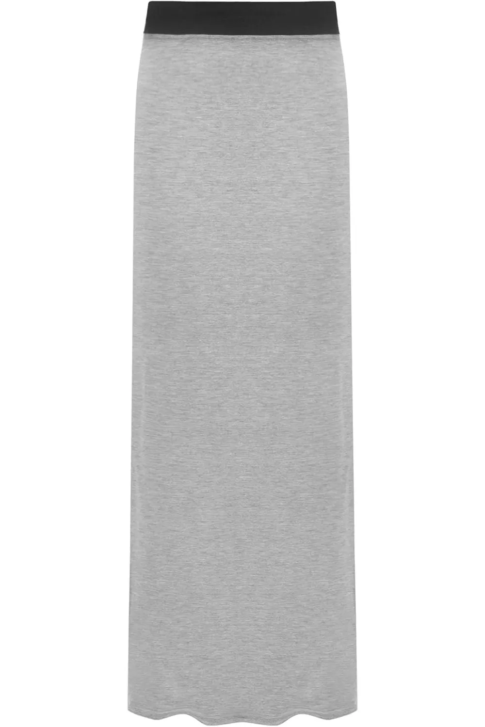 Plus Size Pencil Long Maxi Skirt Elasticated Waist