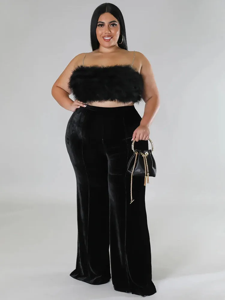 Plus Size Straight Casual Trousers Wholeale