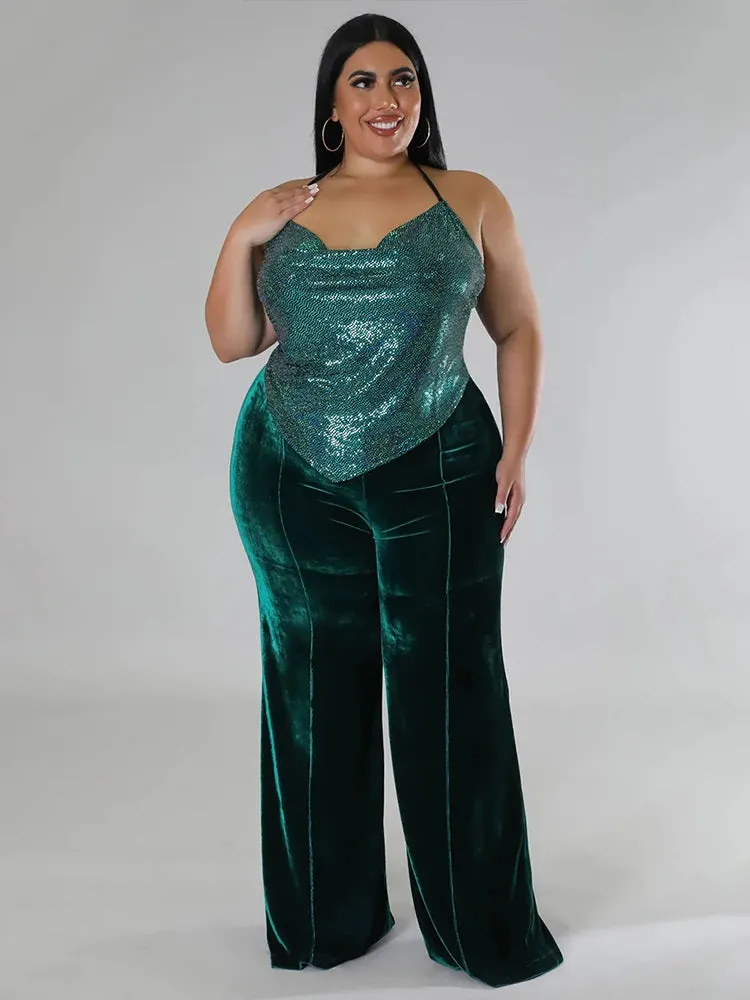 Plus Size Straight Casual Trousers Wholeale