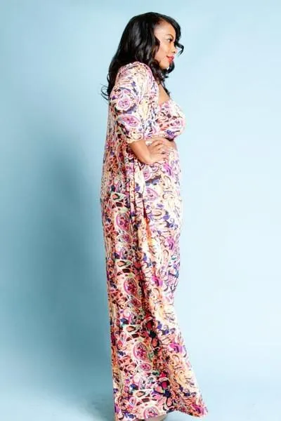 Plus Size Summer Slay Flowy 3-Piece Set