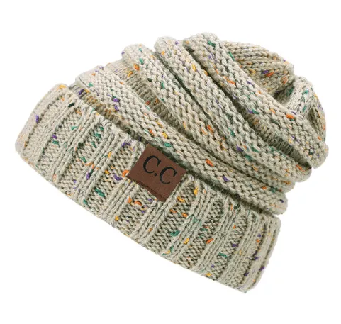 PONYTAIL/MESSY BUN BEANIE CAP
