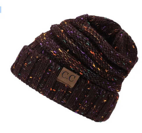 PONYTAIL/MESSY BUN BEANIE CAP