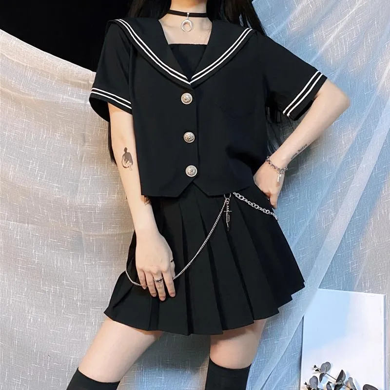 Pre-Order Nine Tail Fox Kitsune School Top SD00225