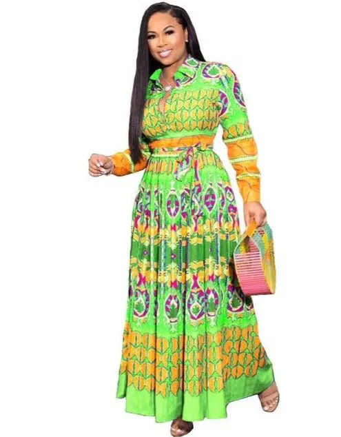 Print Maxi Dress
