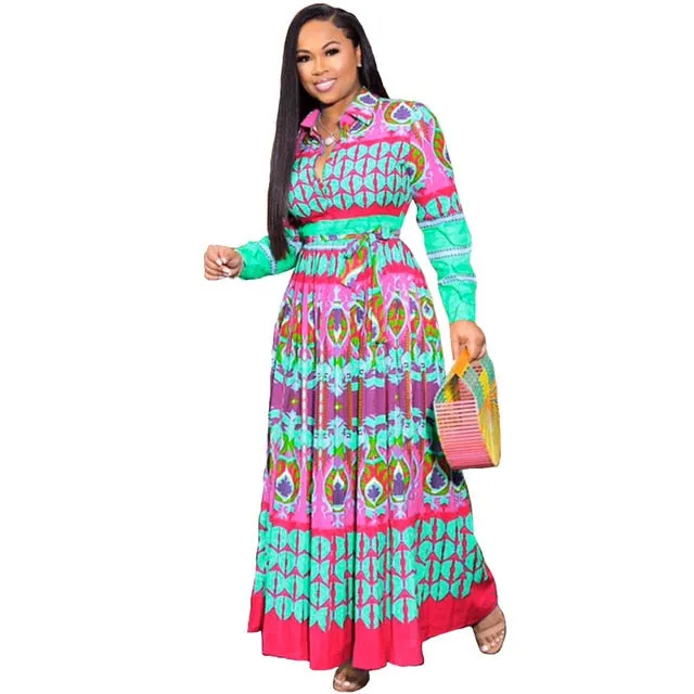 Print Maxi Dress