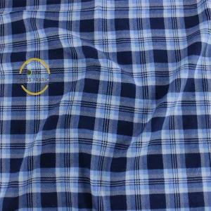 Printed Fannel Fabric Navy 110cm