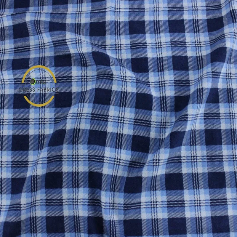 Printed Fannel Fabric Navy 110cm