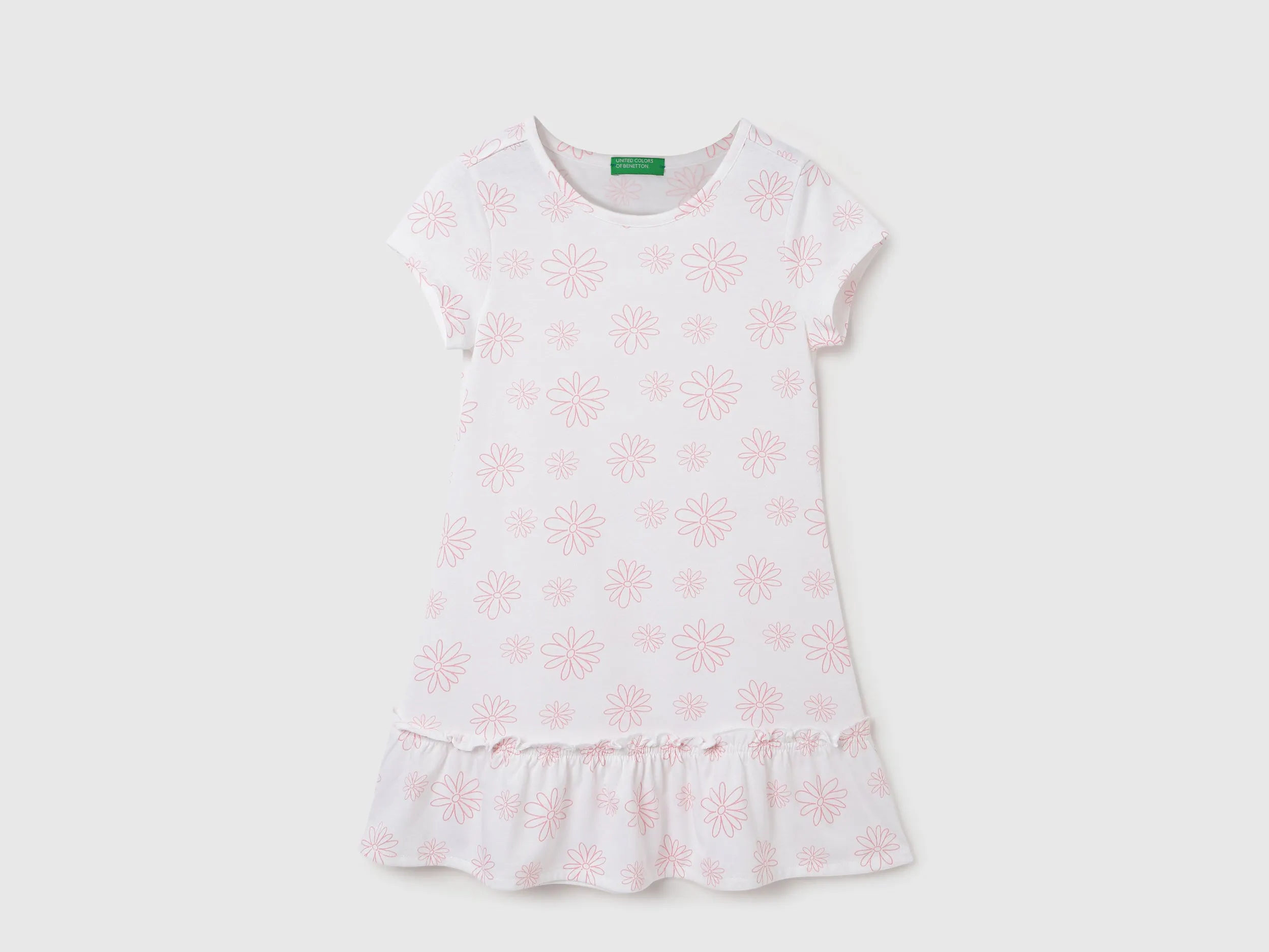 Regular Fit Round Neck Printed Dresses
