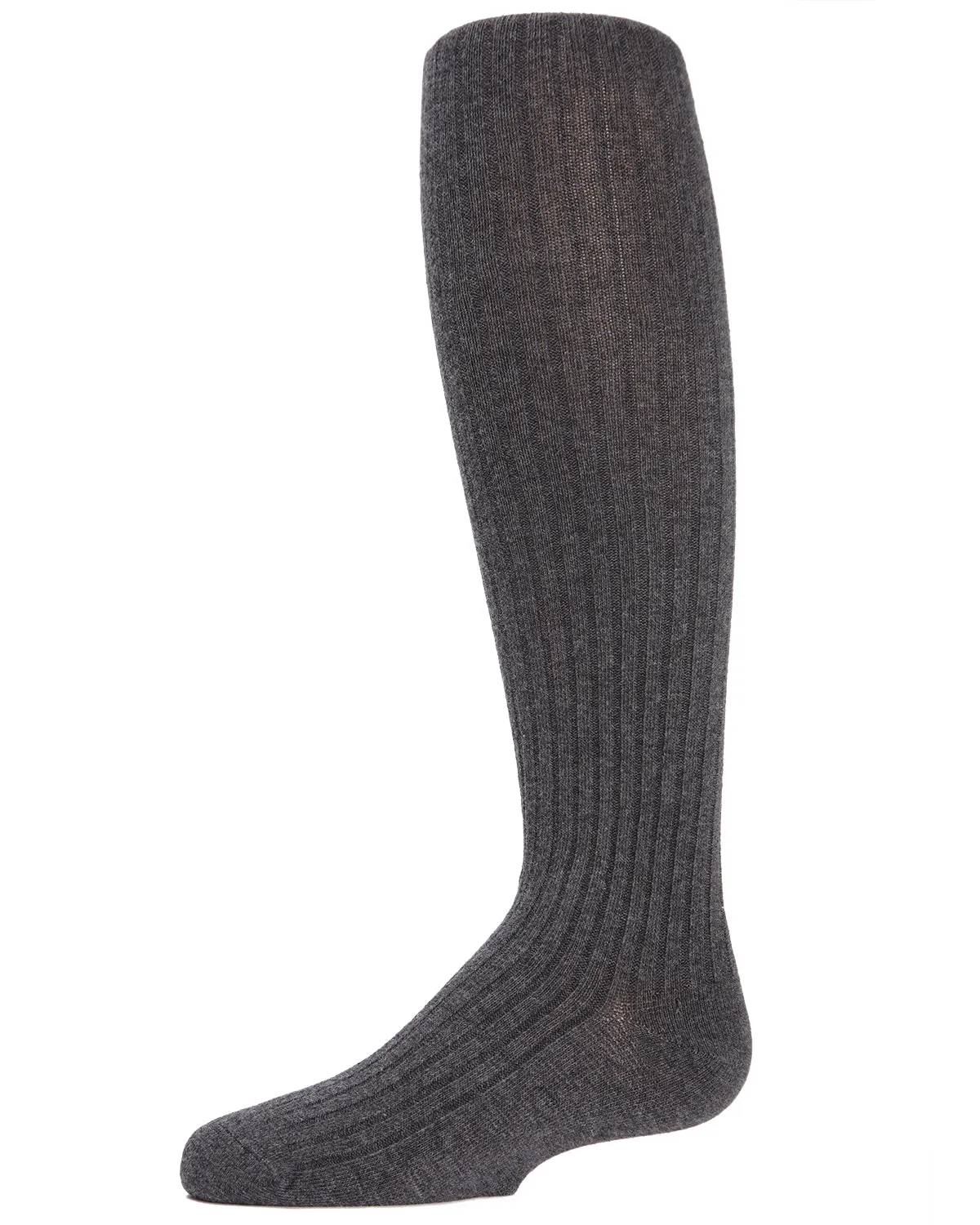 Ribbed Cotton Blend Knee High Sock