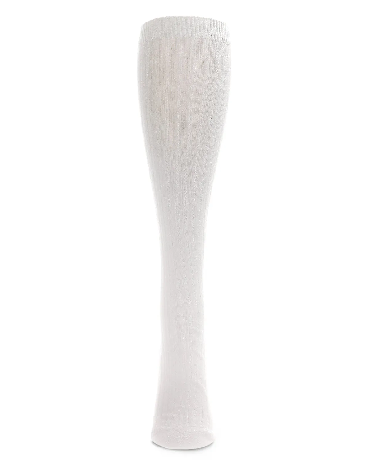 Ribbed Cotton Blend Knee High Sock