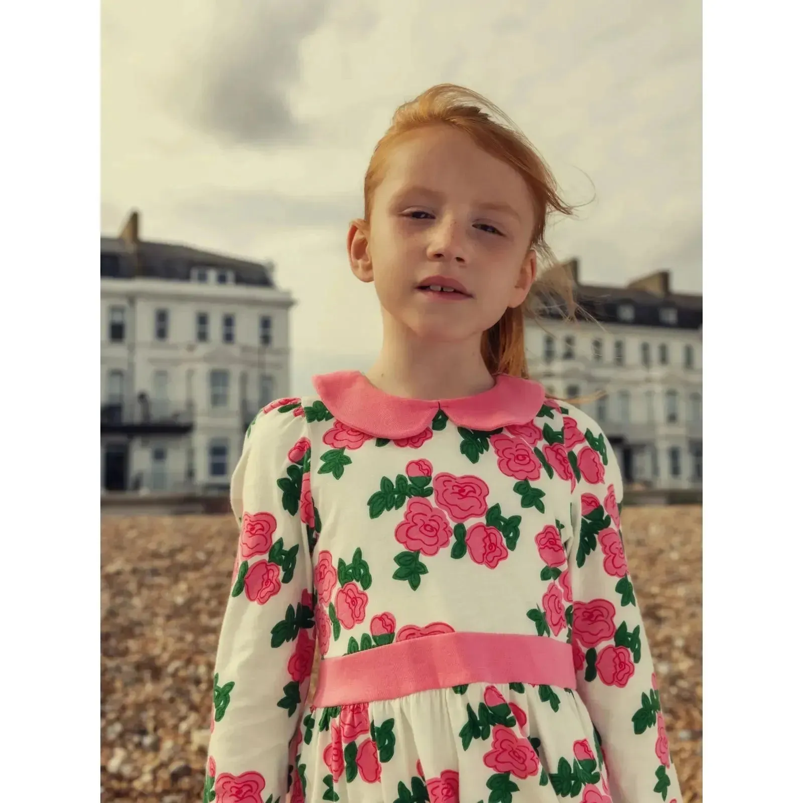 Roses Aop Ls Dress