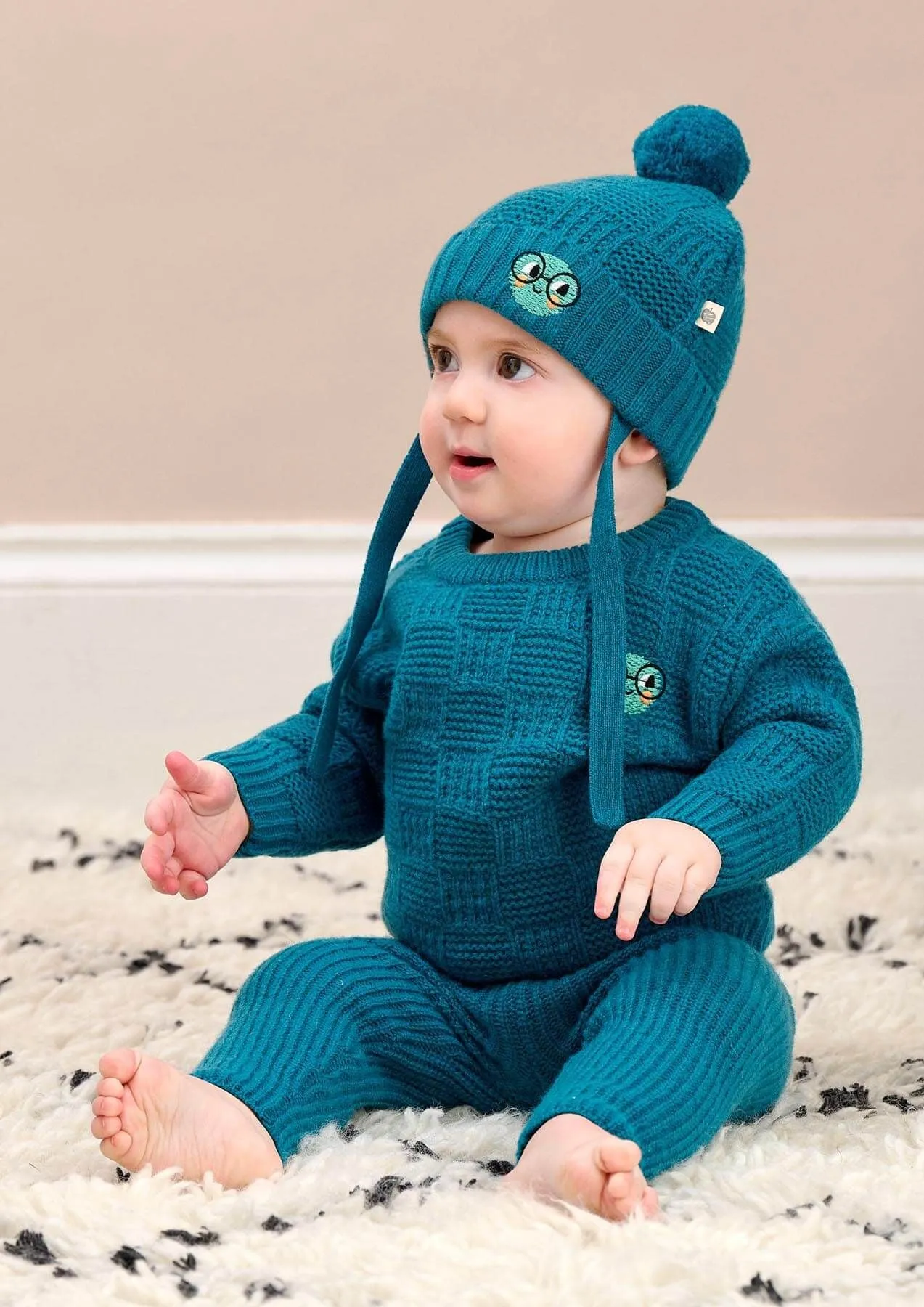 Rummy - Teal Chunky Rib Hat