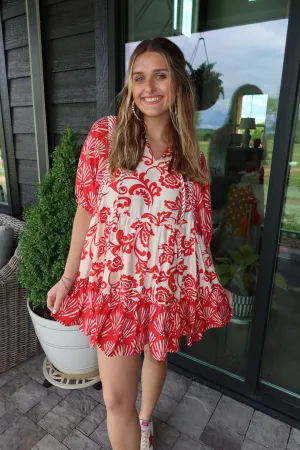 Scarlet Poppy Dress