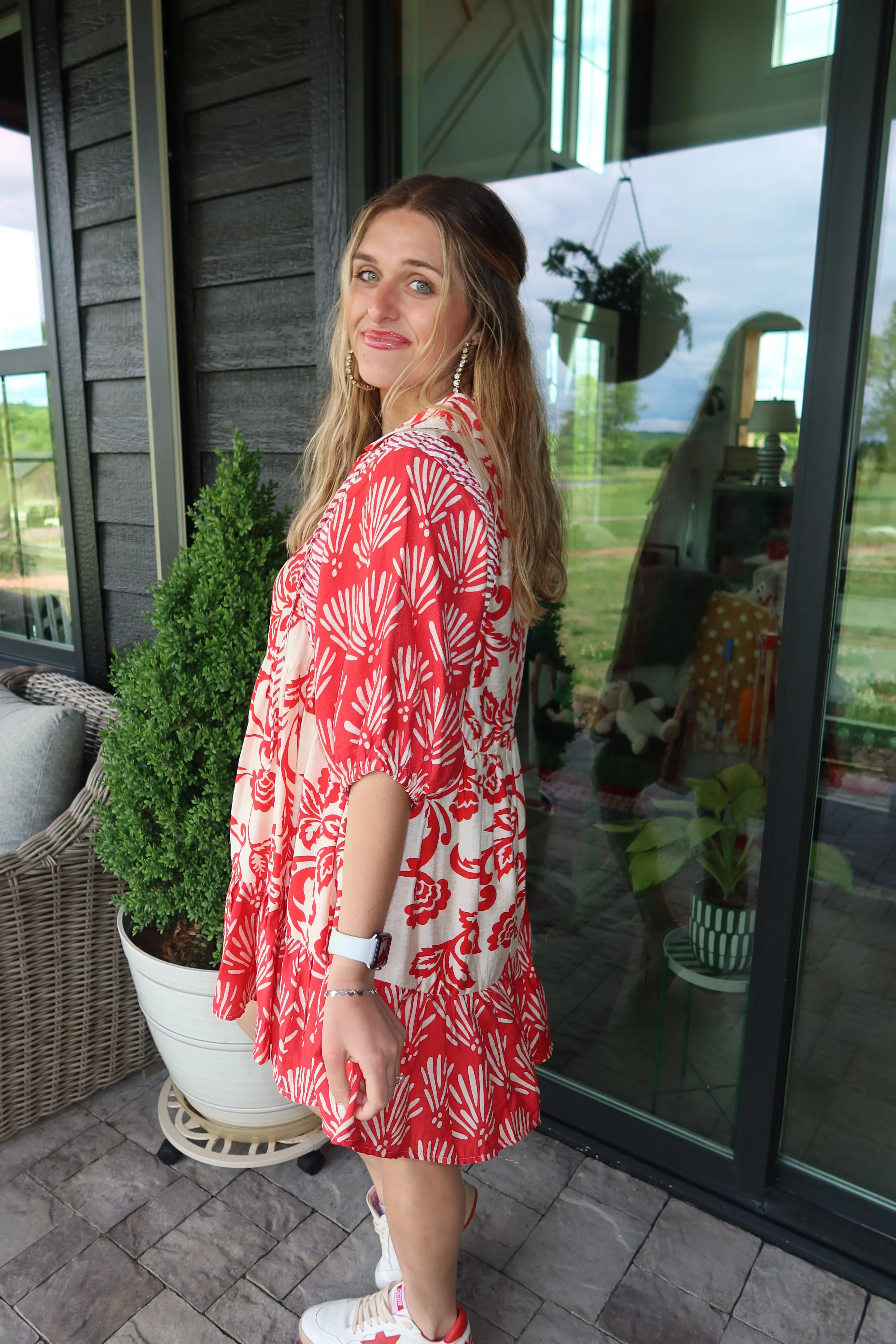Scarlet Poppy Dress