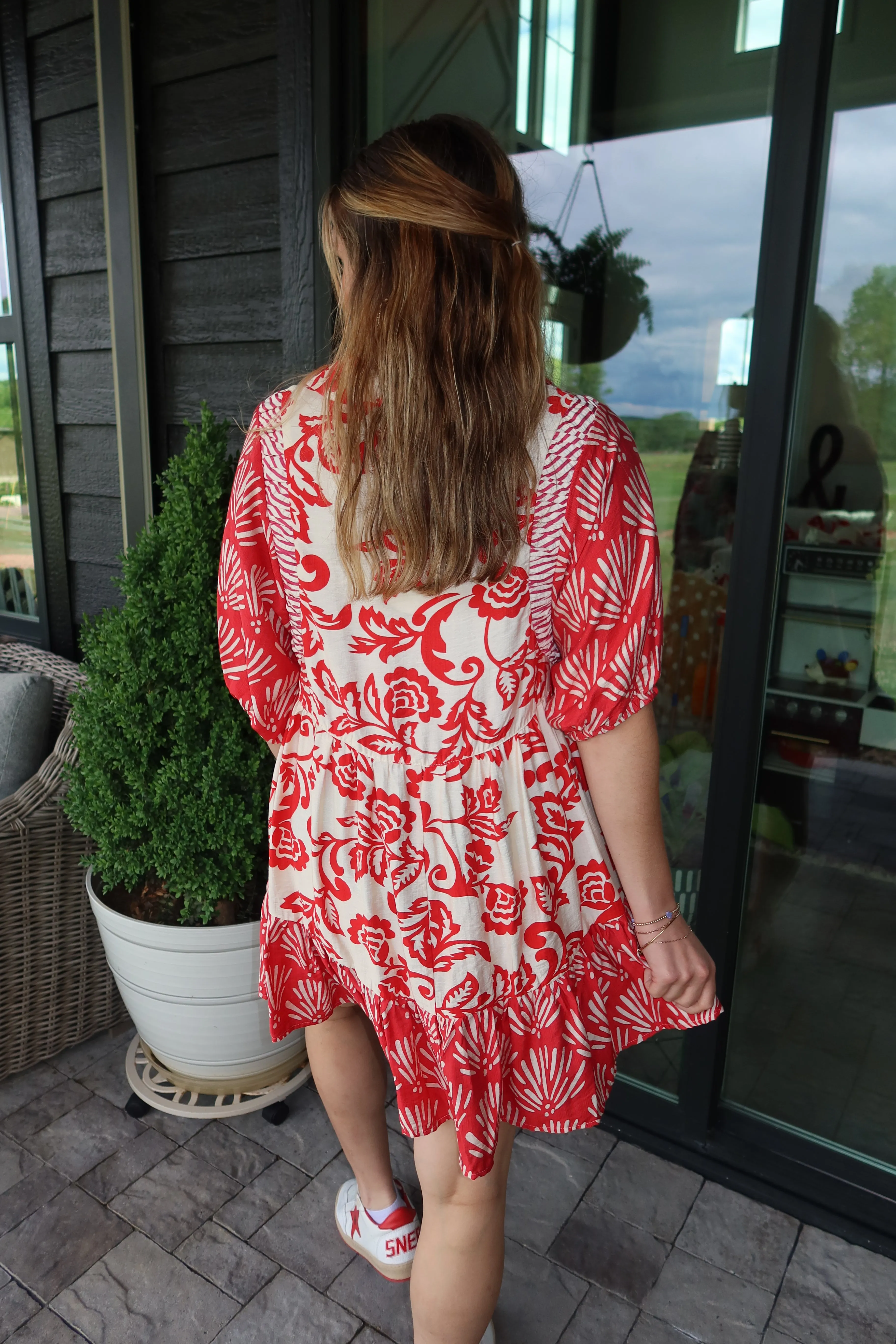 Scarlet Poppy Dress