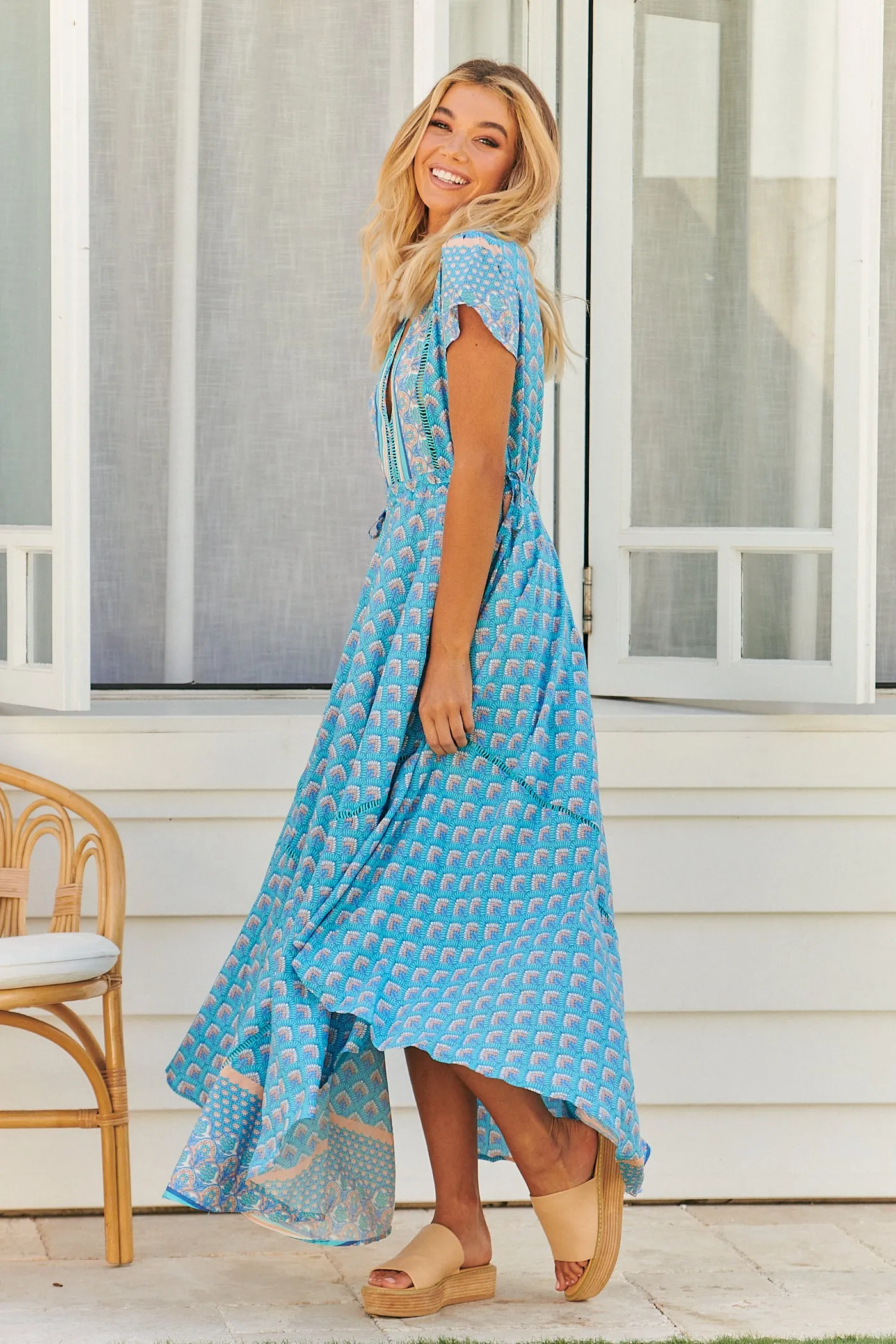 Sea Eden Print Asher Dress