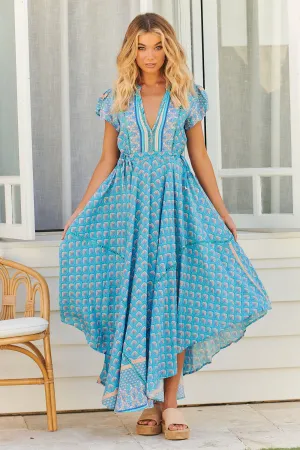 Sea Eden Print Asher Dress