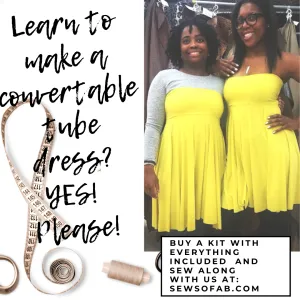 Sewing Kit: Summer Tube Dress