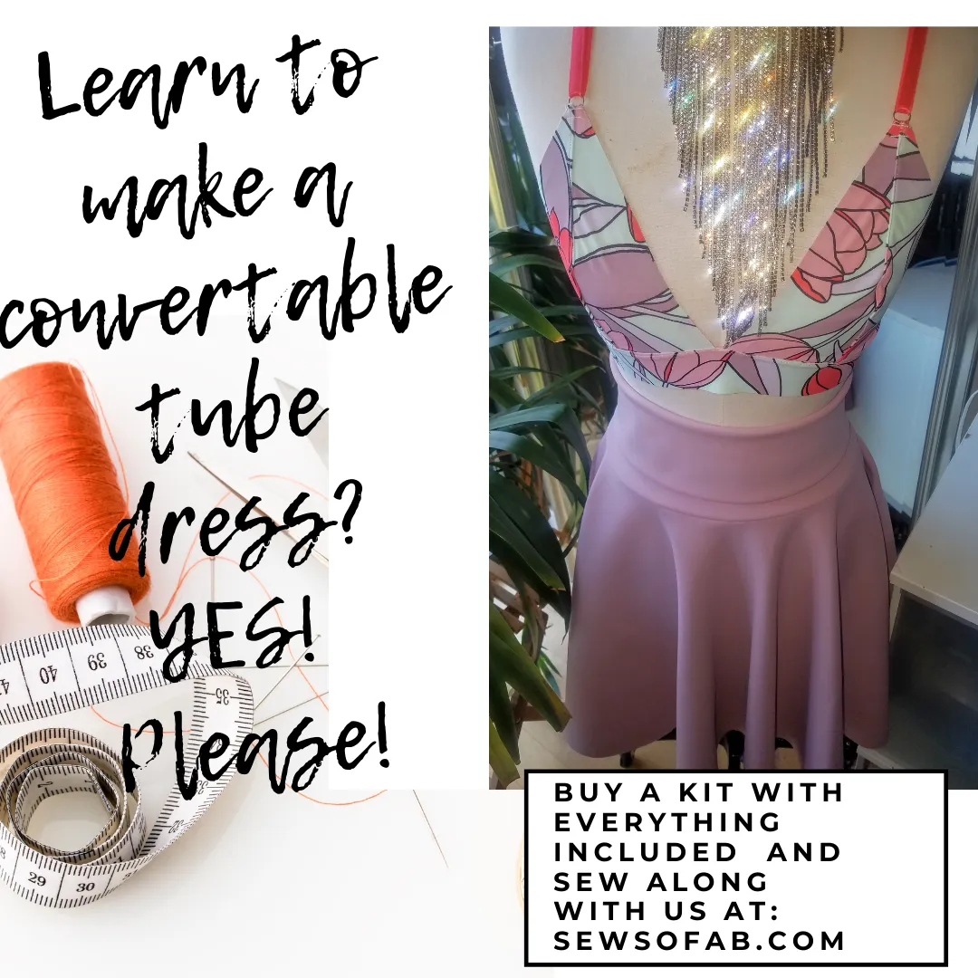 Sewing Kit: Summer Tube Dress