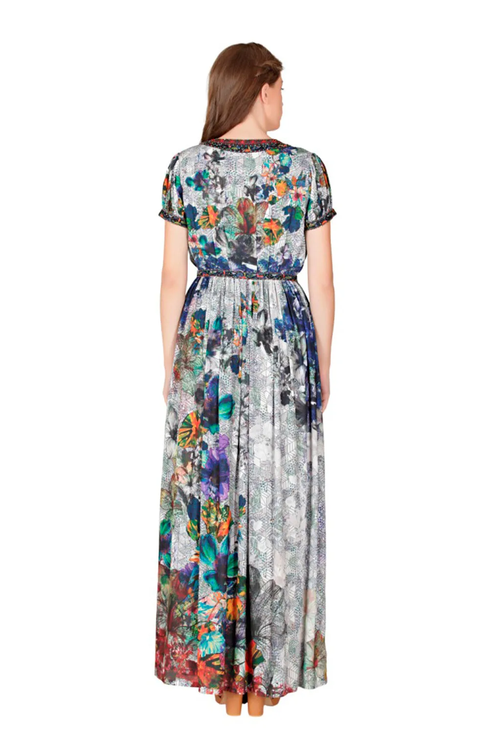 Short Sleeve Maxi Dress