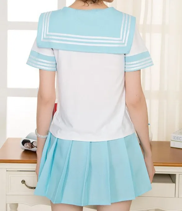 Short-Sleeved Bow School Uniforms SD00397