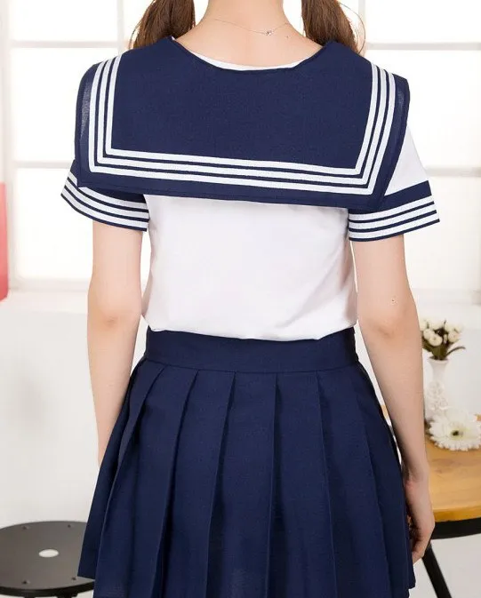 Short-Sleeved Bow School Uniforms SD00397