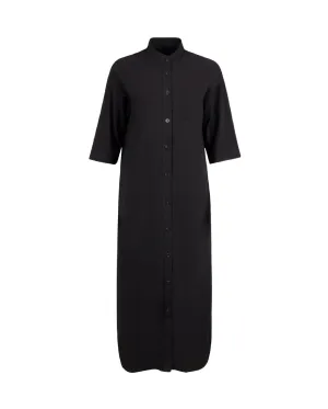 Single Pocket Detail Maxi Bag Dress