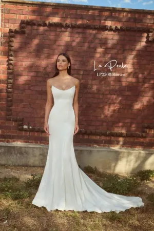 Size 10 La Perle LP2508 Morven Ivory Gown