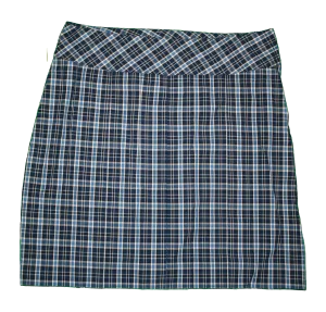 Skirt, Plaid #120 Triple Box Pleat