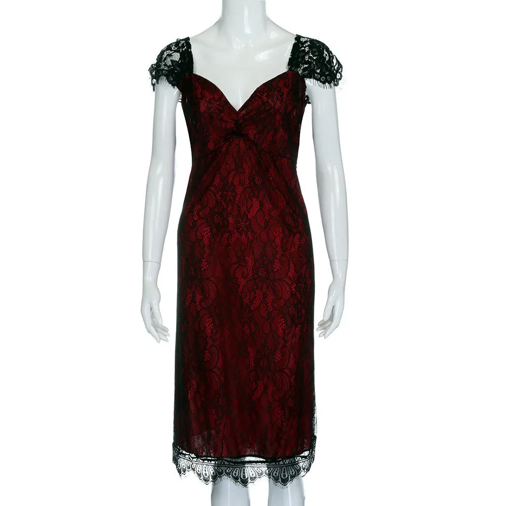 Sleeveless Party Dress (Plus Size)