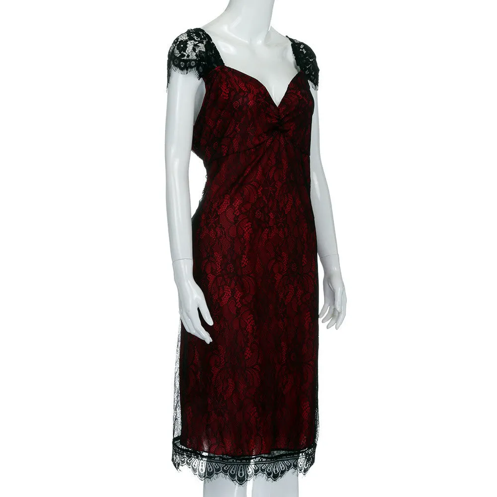 Sleeveless Party Dress (Plus Size)