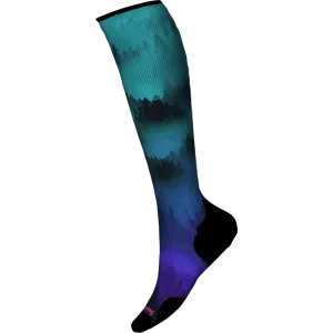 Smartwool Men's Ski Targeted Cushion Compression Print Over The Calf Socks 2025