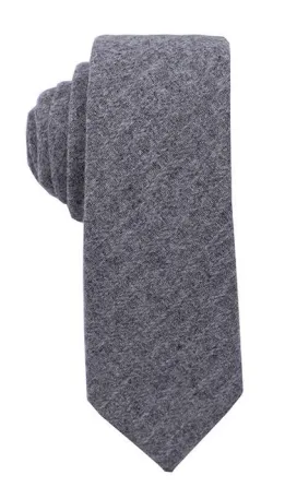 Smokey Mist Wool Tie