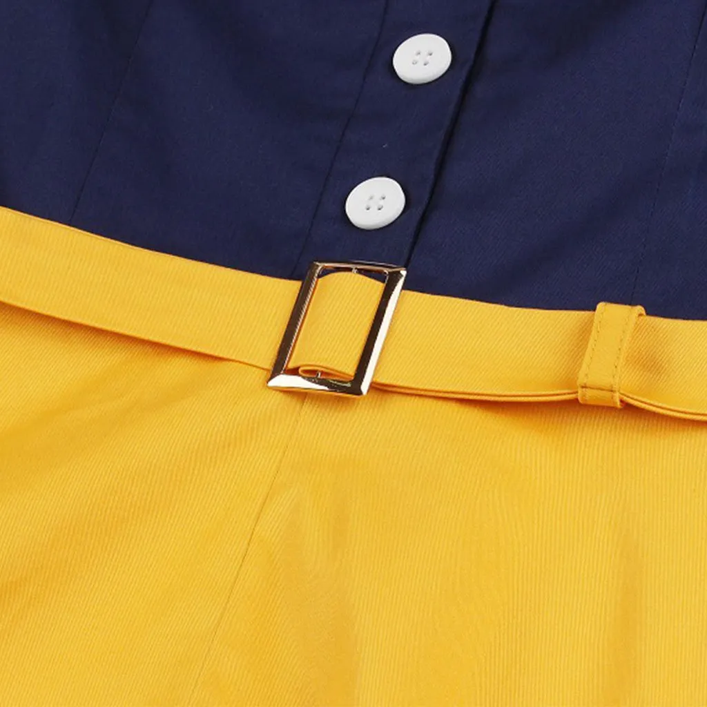Snow White Style Inspired 50s Autumn Dress