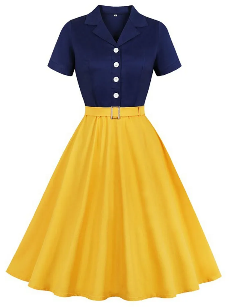 Snow White Style Inspired 50s Autumn Dress