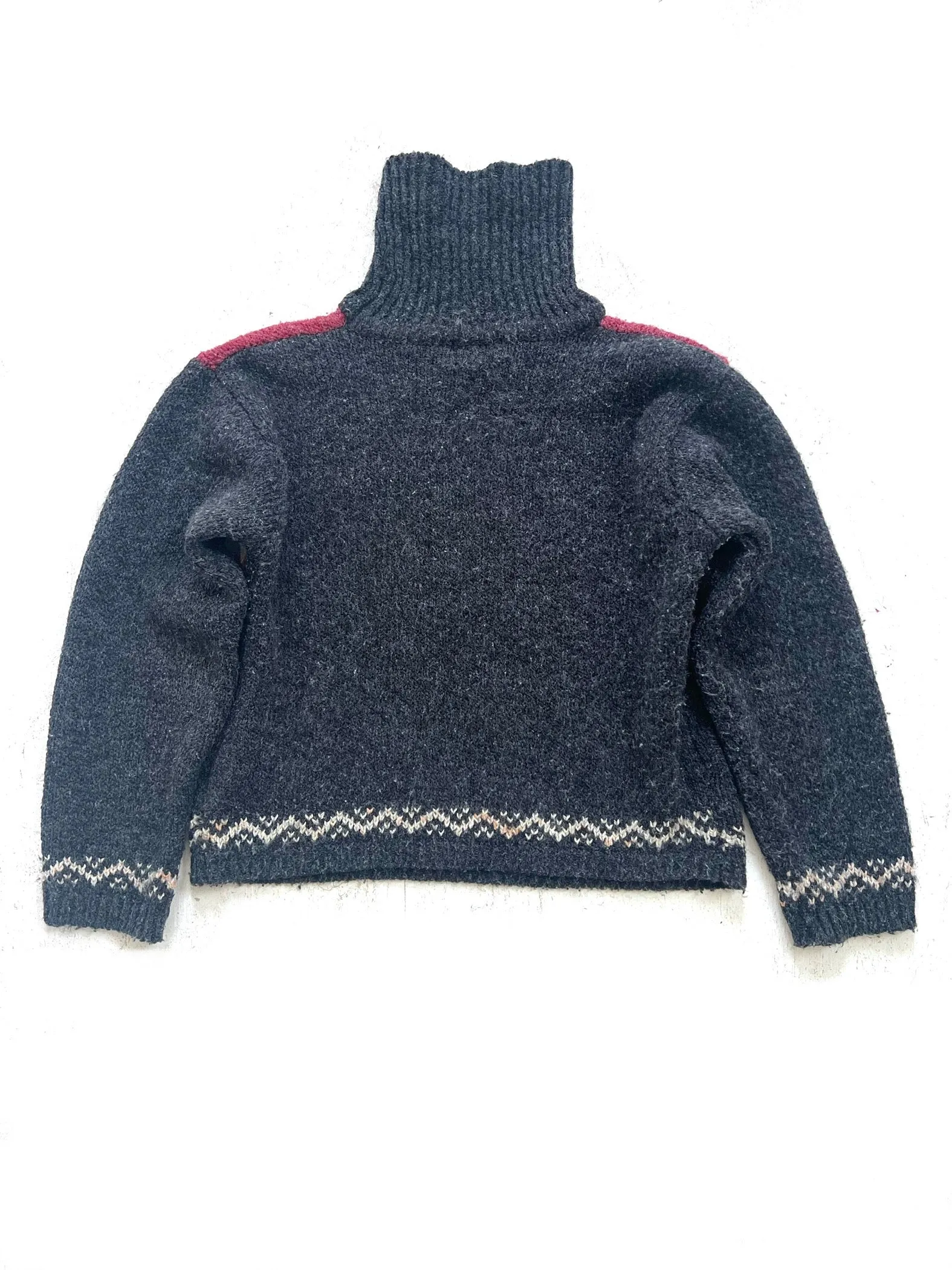 Snowy Turtleneck Sweater