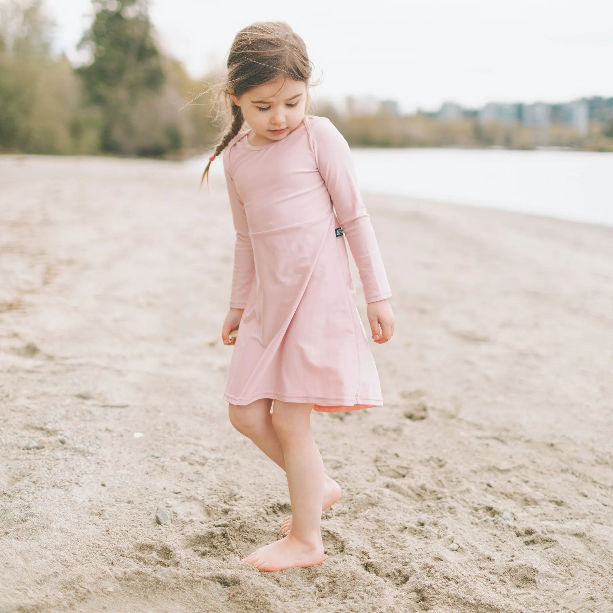 Solid Pink - Summer Dress - CLEARANCE