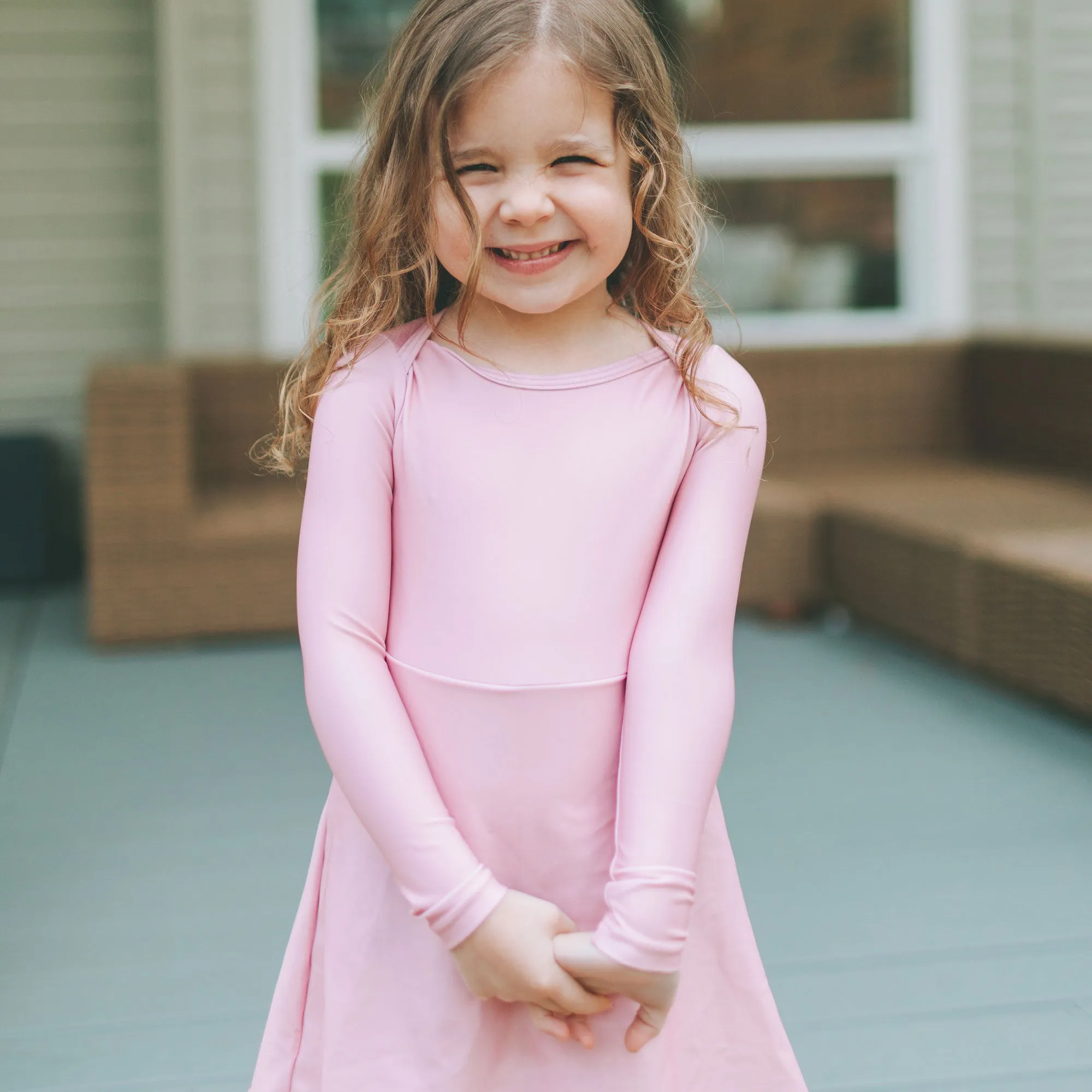 Solid Pink - Summer Dress - CLEARANCE