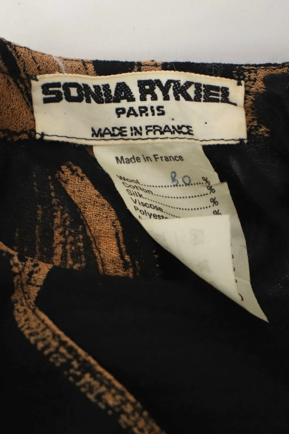 Sonia Rykiel Wool Gauze Dress