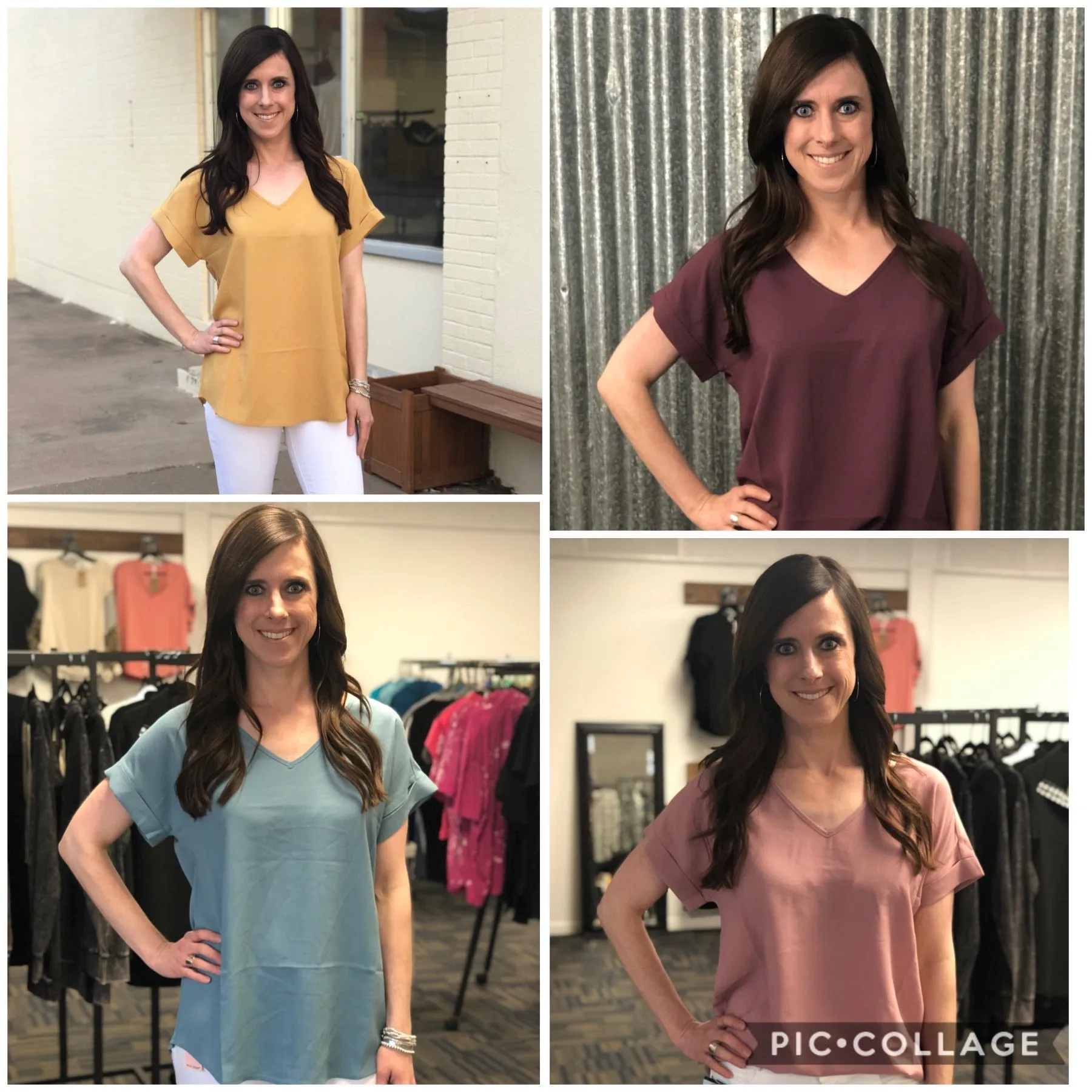 Sophia V-Neck Top