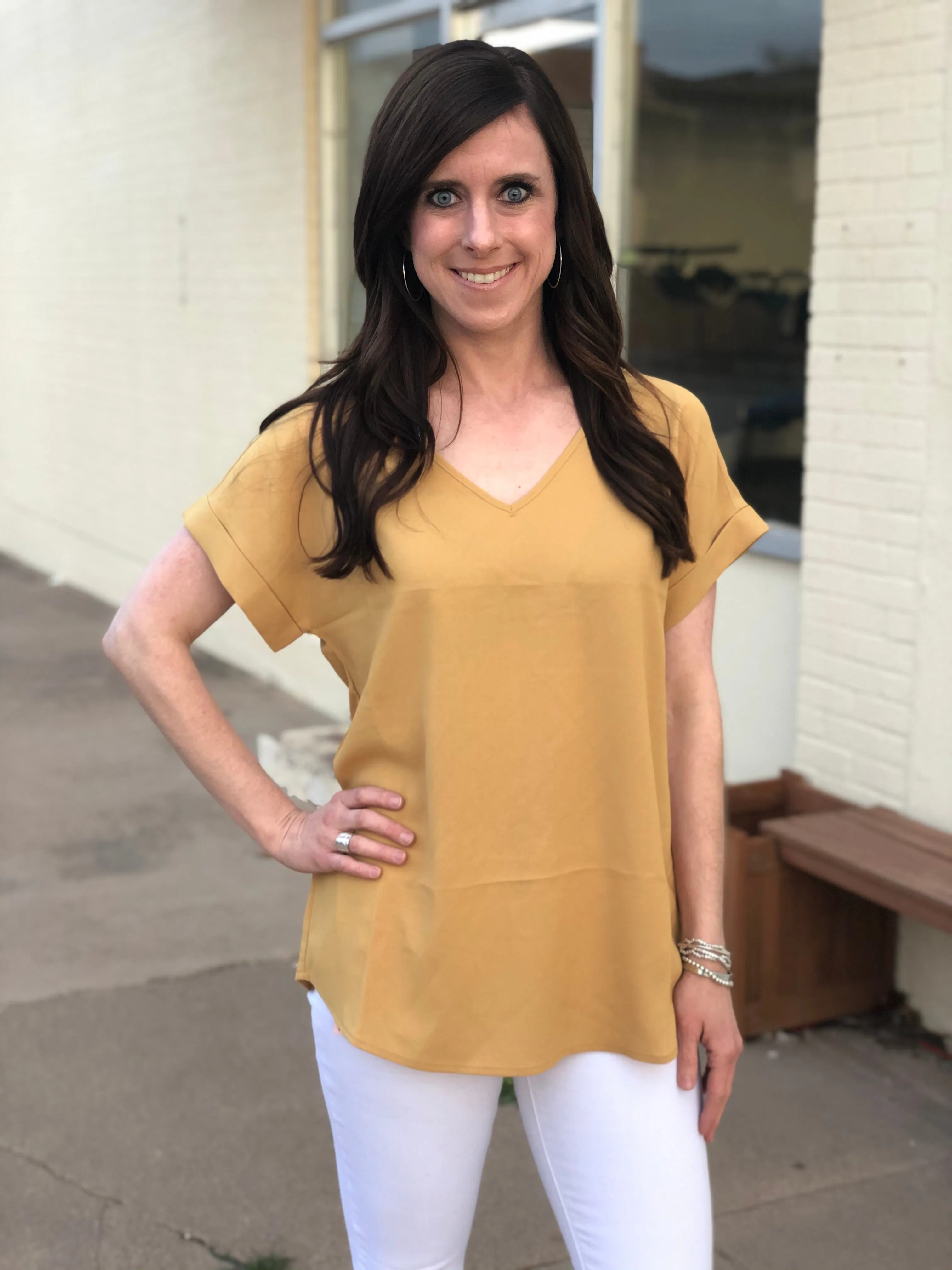 Sophia V-Neck Top
