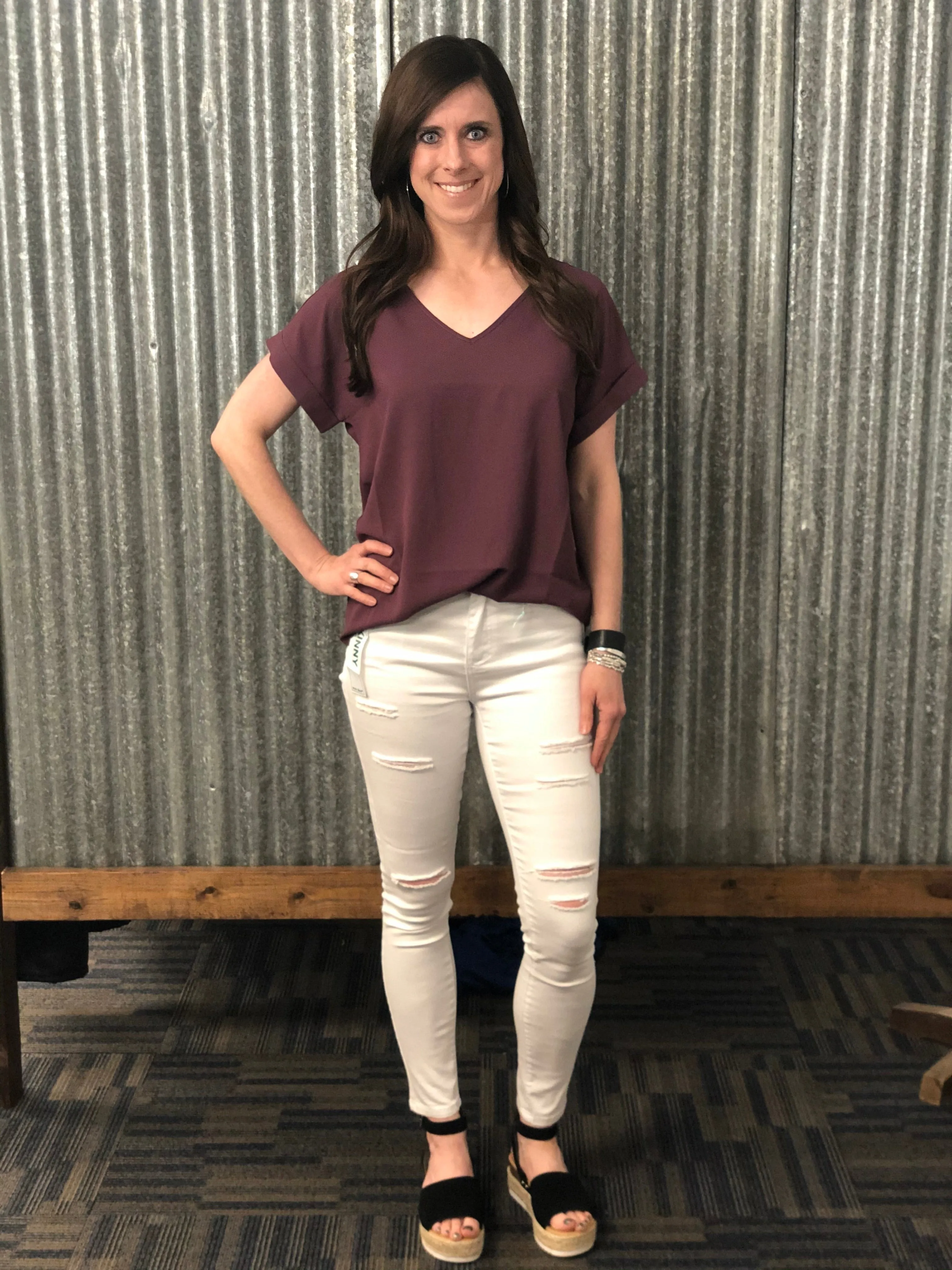 Sophia V-Neck Top