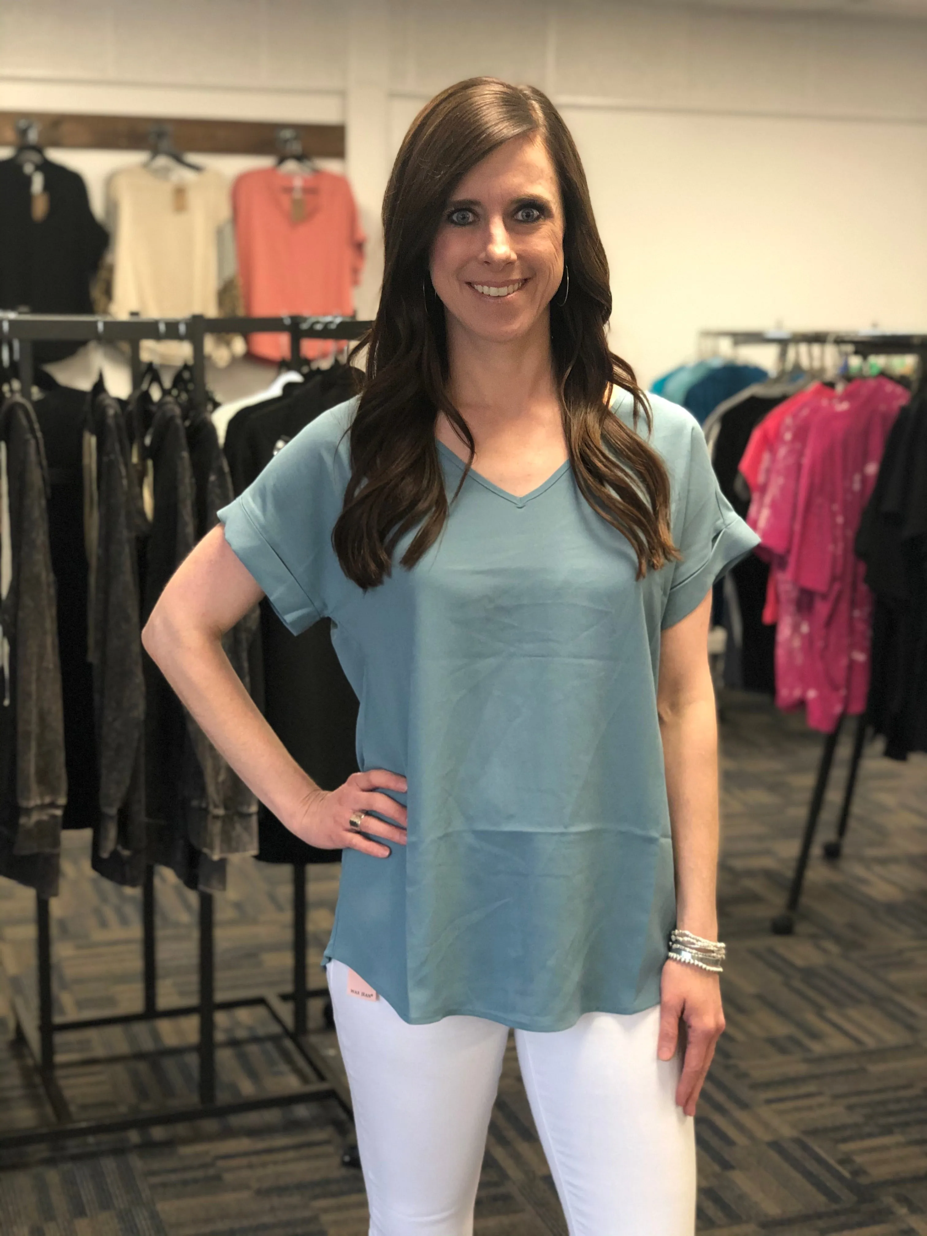 Sophia V-Neck Top