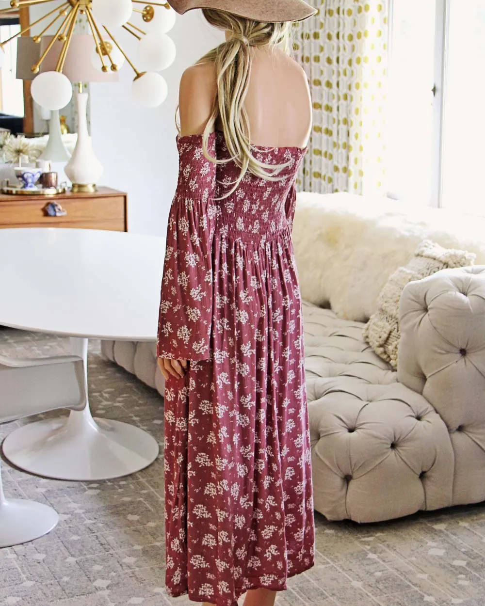 Sophie Maxi Dress in Pink