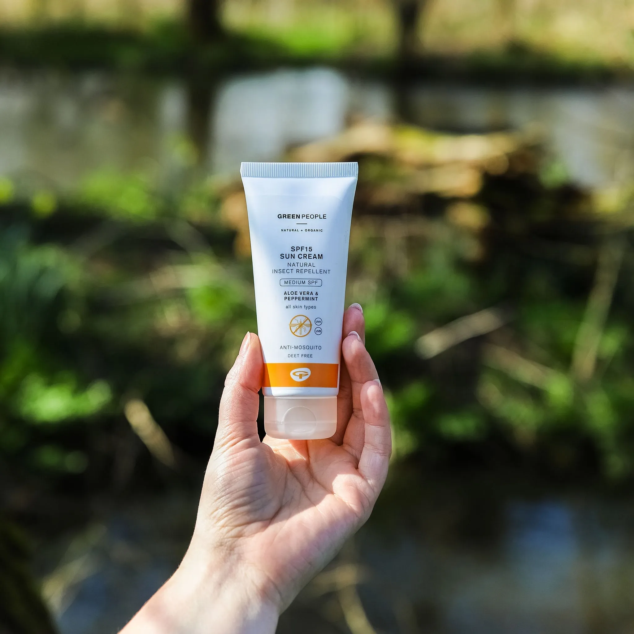 SPF15 Sun Cream with Natural Insect Repellent*