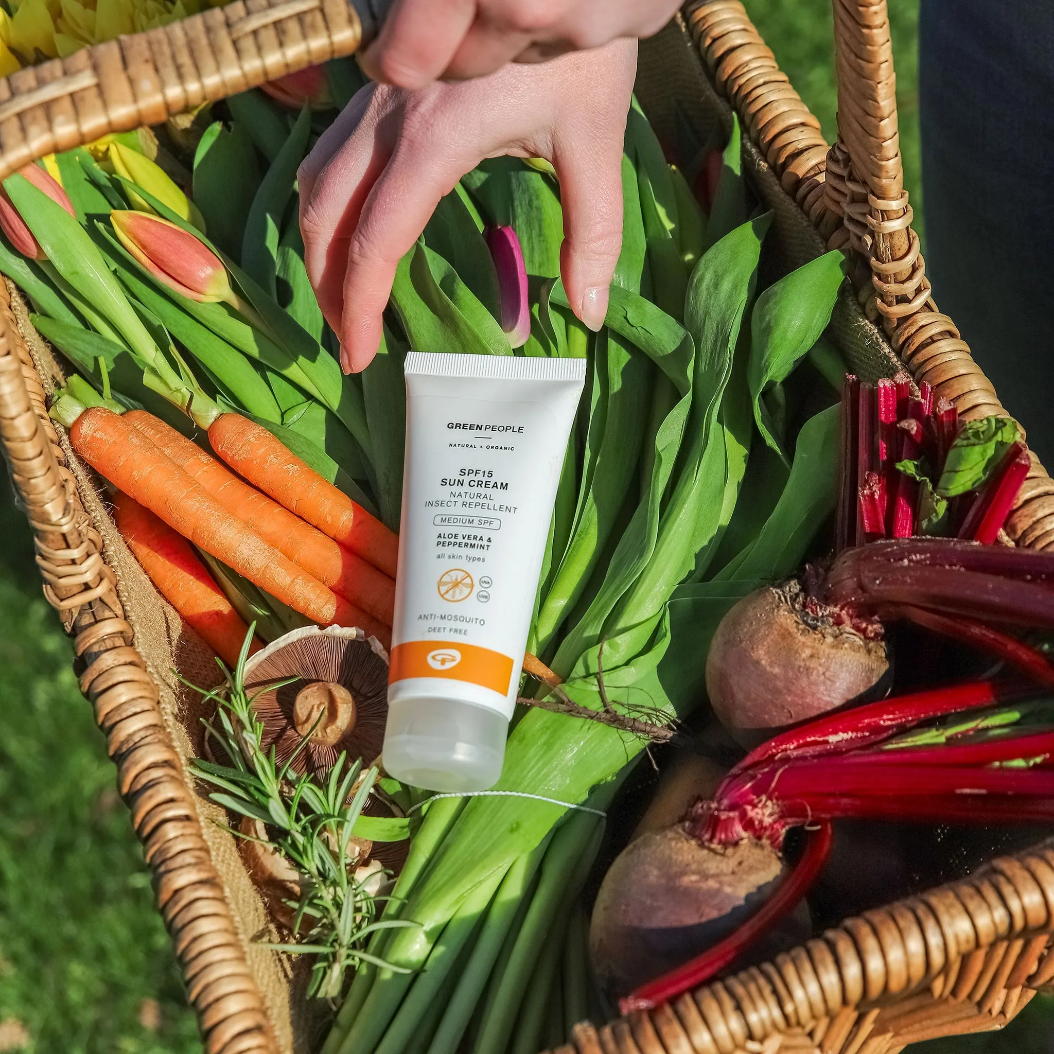 SPF15 Sun Cream with Natural Insect Repellent*