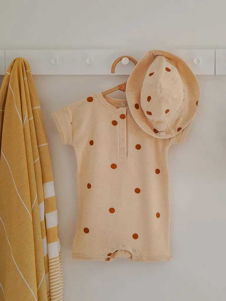Spice Dots Terry Sun Hat