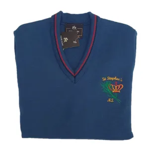 St Stephens National School Crested Jumper - Acrylic